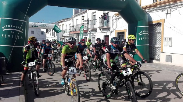 Cartel de Marcha Cicloturista en Constantina 