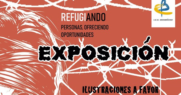 Cartel de “Ilustración a favor de los refugiados” 