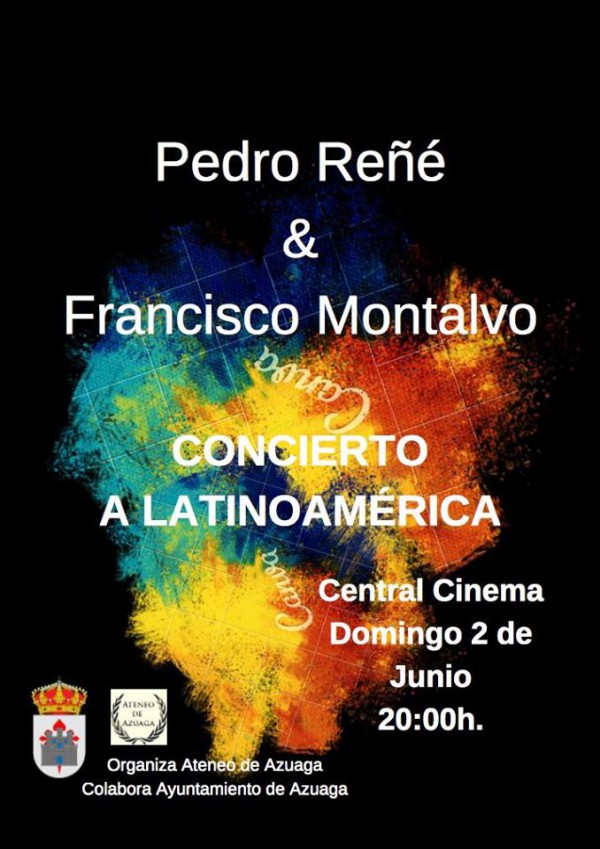 Cartel de Concierto A Latinoamerica