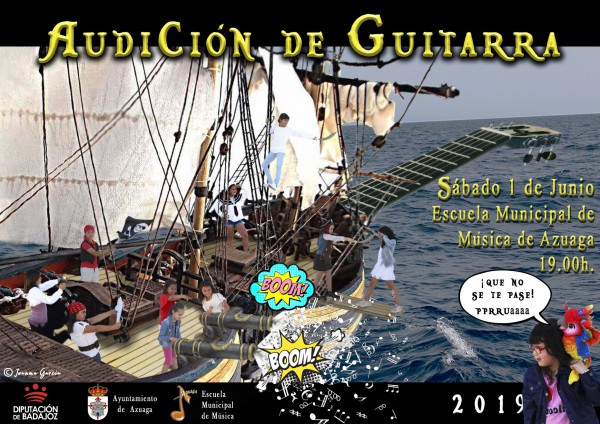 Cartel de Audición Aula de Guitarra 