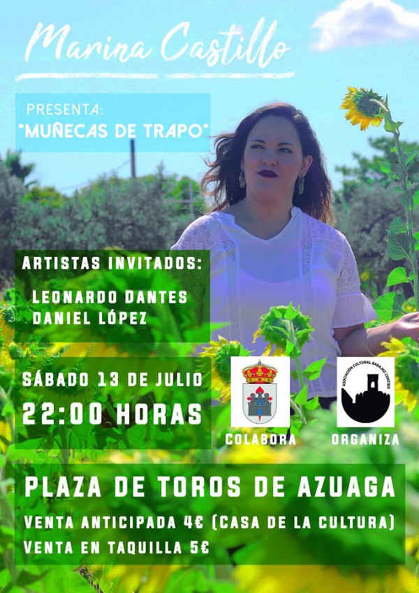 Cartel de “Muñecas de trapo” Marina Castillo