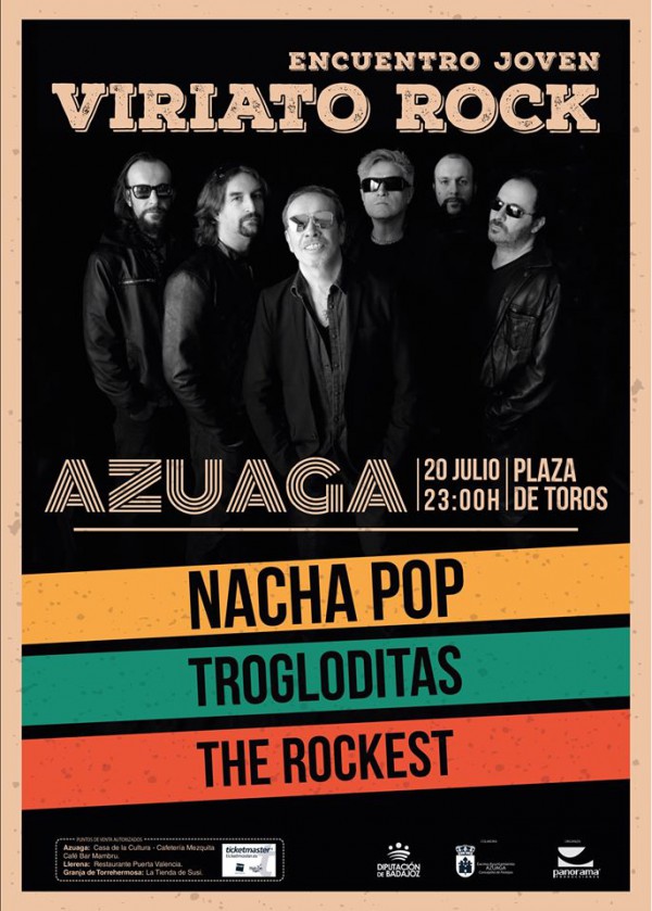Cartel de Música “Viriato Rock”