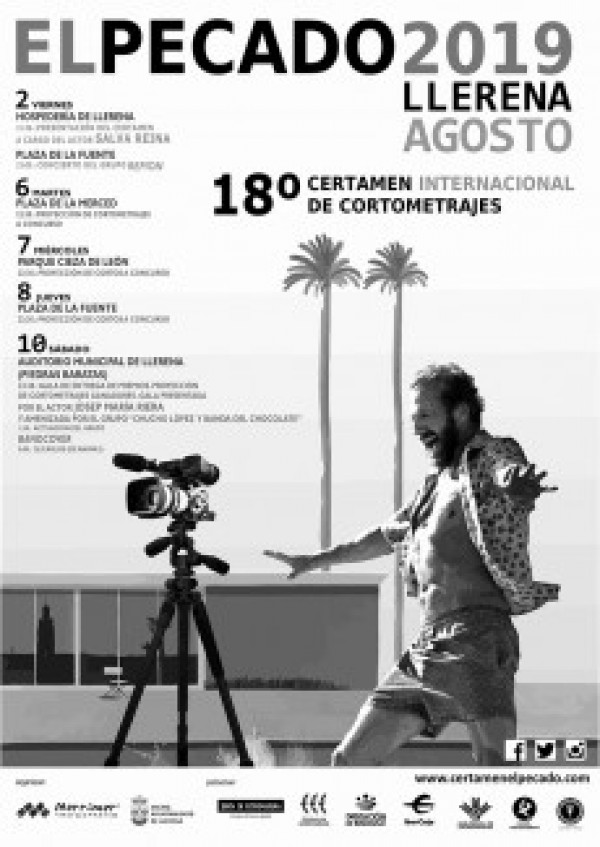 Cartel de XVIII Certamen de Cortometrajes El Pecado