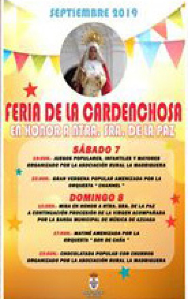 Cartel de Feria de La Cardenchosa