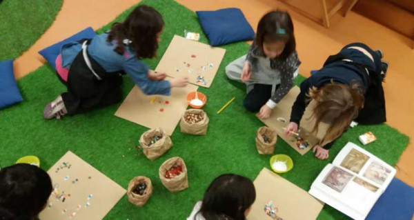Cartel de Actividades Infantiles en el Museo Etnográfico