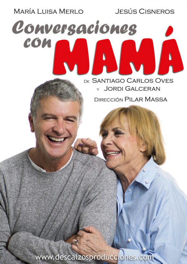 Cartel de Teatro “Conversaciones con mamá”