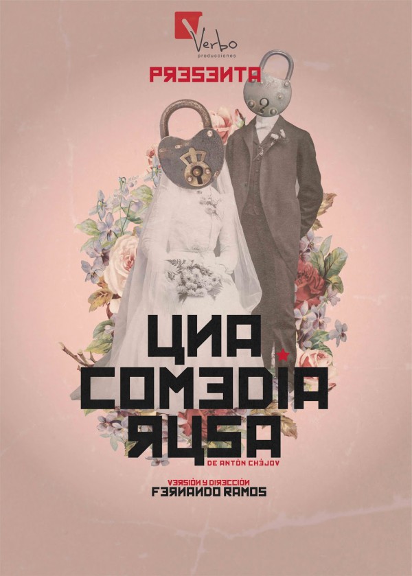 Cartel de Teatro “Una comedia rusa”