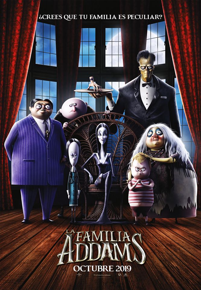 Cartel de Cine “La Familia Addans” 