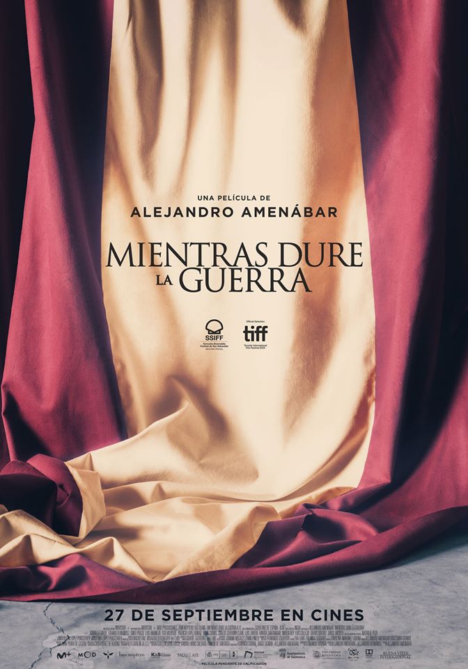 Cartel de Cine “Mientras dure la guerra” 