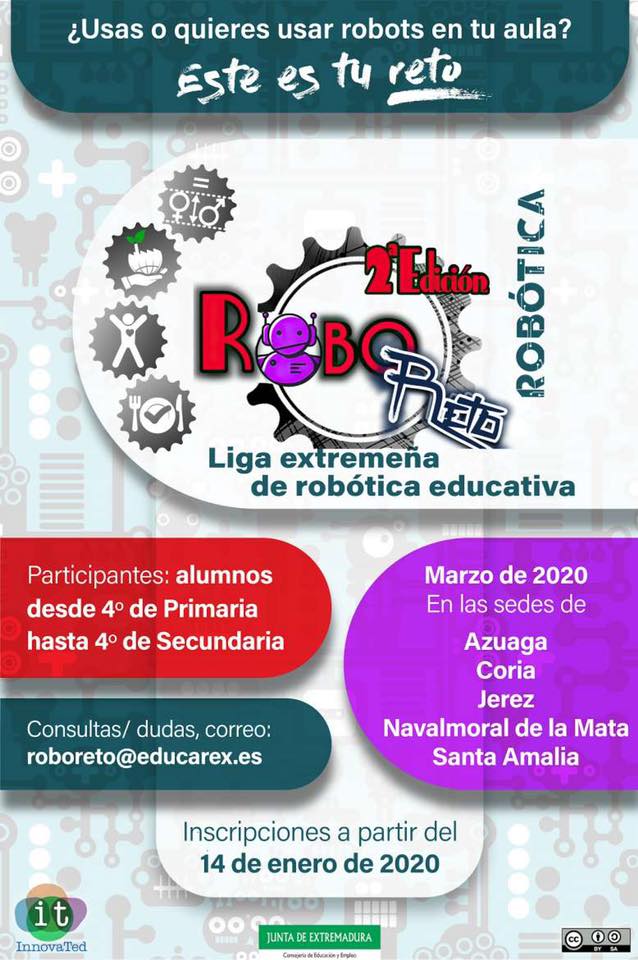 Cartel de 2ª Edición de Robo Reto en Azuaga 
