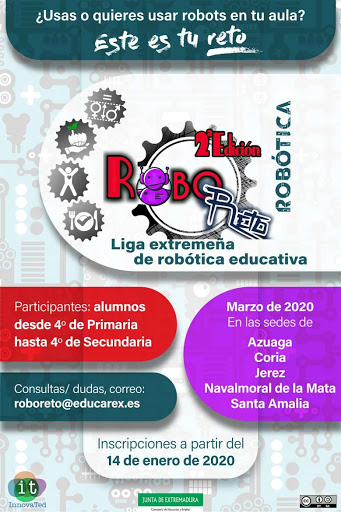 Cartel de II Edición de RoboReto