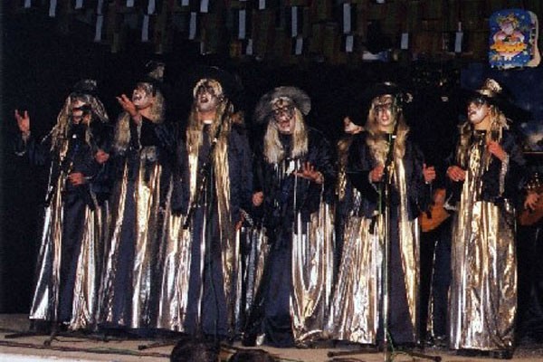 Cartel de Concurso de Agrupaciones del Carnaval en Llerena