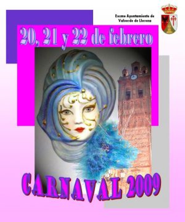 Cartel de Programación Carnaval de Valverde de Llerena