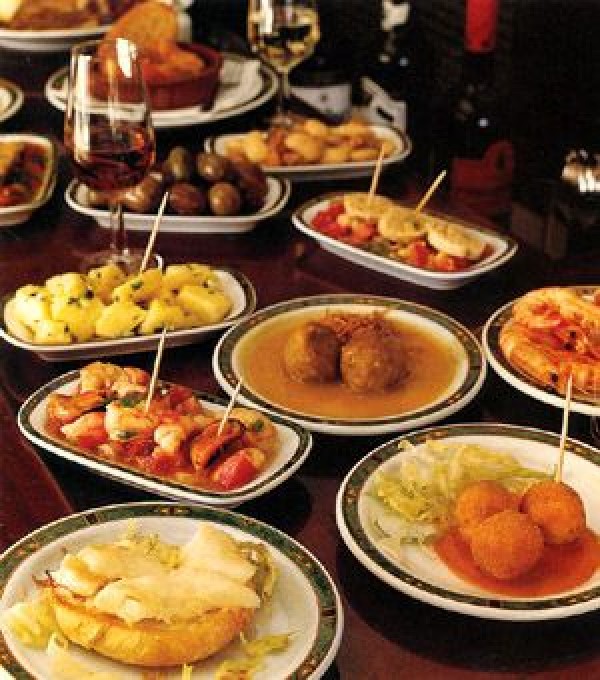 Cartel de Curso de Pinchos y Tapas 