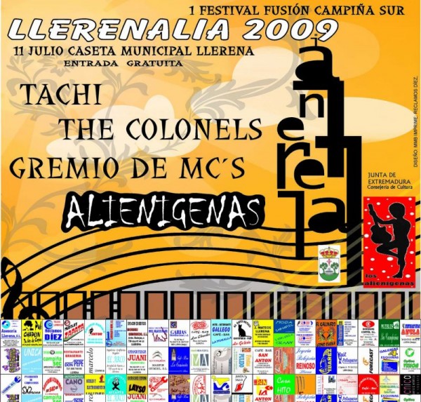 Cartel de LLERENALIA  2009 