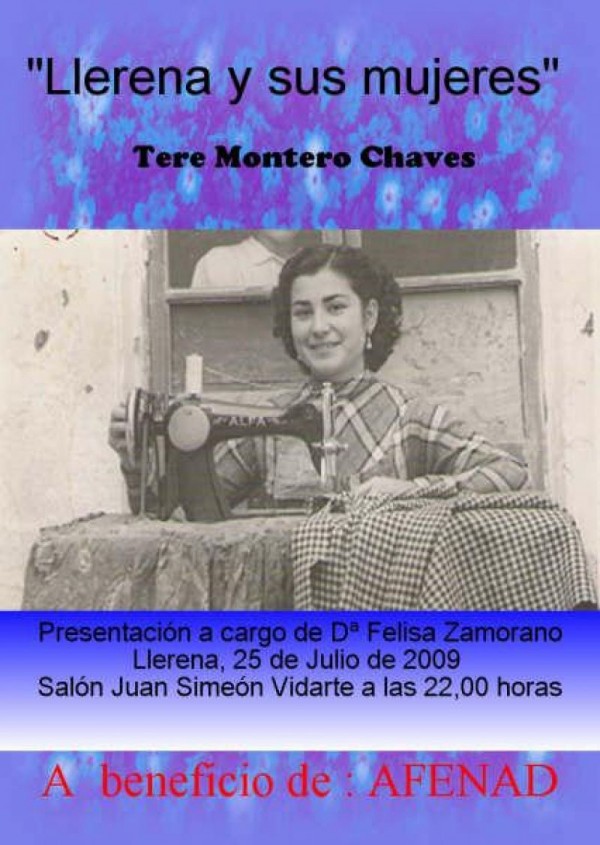 Cartel de Presentación de la Libretilla: Llerena y sus mujeres