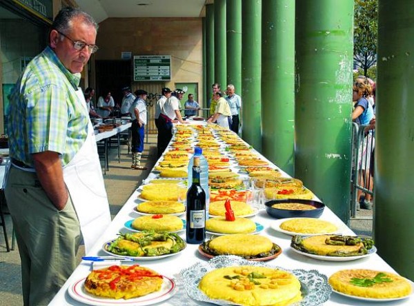Cartel de Concurso de Tortillas de Patatas