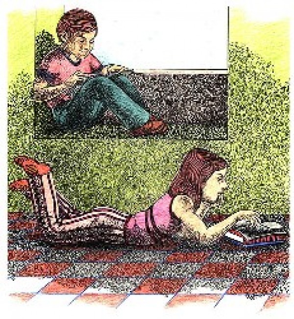 Cartel de Día de la Biblioteca