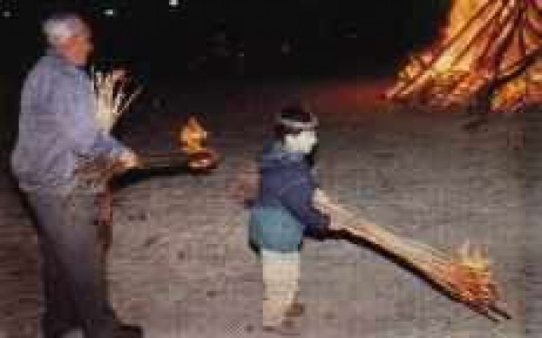Cartel de Candelas de Nochebuena