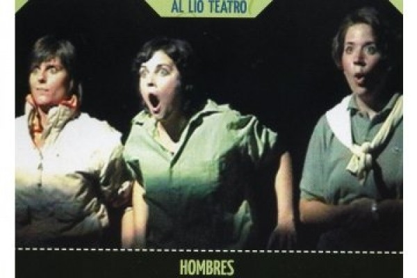 Cartel de Teatro- Ay ¡hombres! 