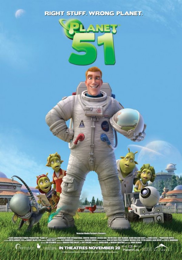 Cartel de Cine de Verano -  Planet 51