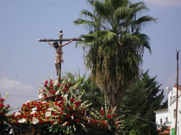 Cartel de Fiesta del Cristo en Usagre 