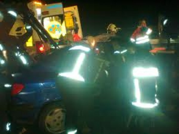 Cartel de Simulacro de Accidente 