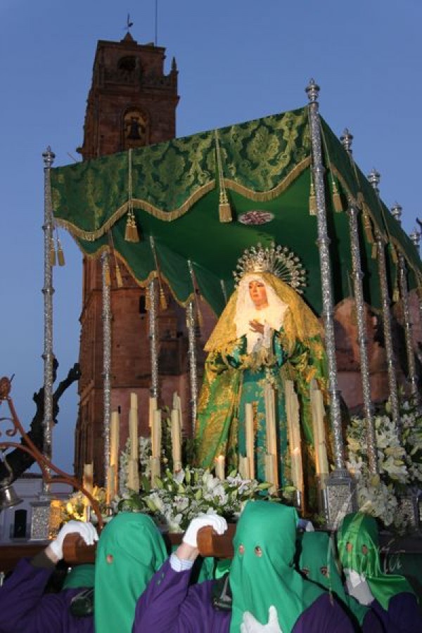 Cartel de Concierto de Marchas Procesionales de la Orquesta de Pulso y Púa de Azuaga