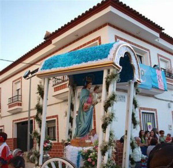 Cartel de Romería de Nuestra Señora María Auxiliadora 
