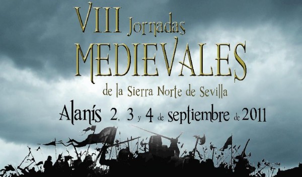 Cartel de VIII Jornadas Medievales de la Sierra Norte de Sevilla 