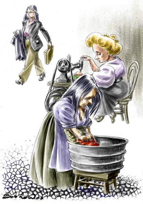 Cartel de Teatro – Un trabajo para mujeres 