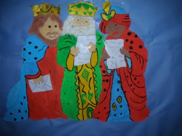 Cartel de Teatro – Cuento de los Tres Reyes Magos 