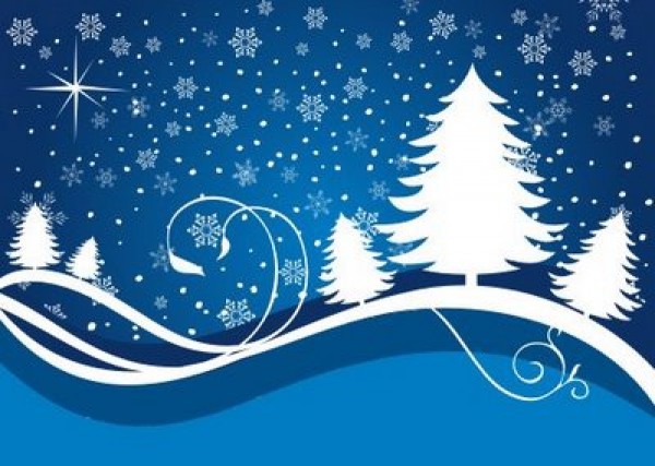 Cartel de Taller de Siluetas Navideñas