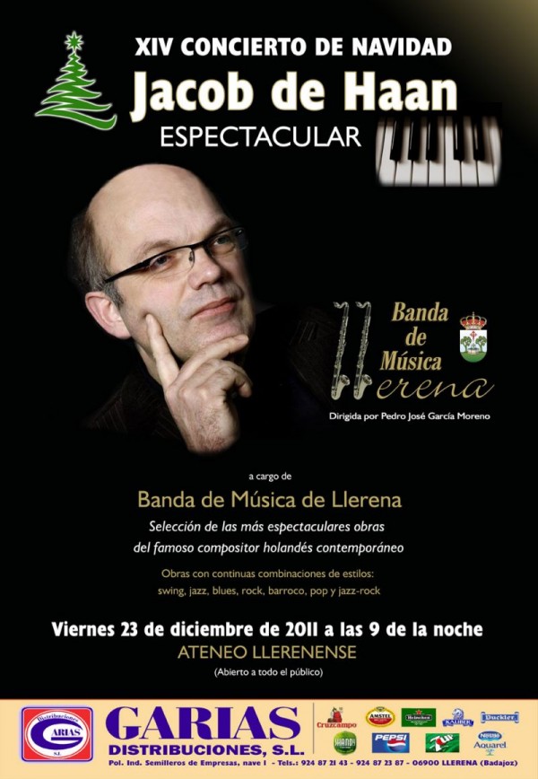 Cartel de XIV Concierto de Navidad de la Banda de Música 