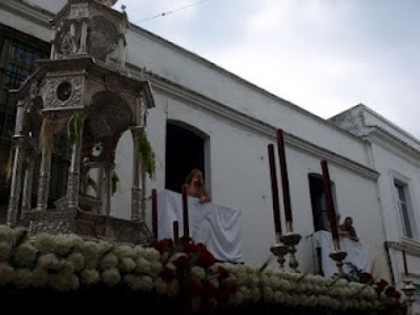 Cartel de Procesión del Corpus Christie de la Hermandad Sacramental en Constantina 