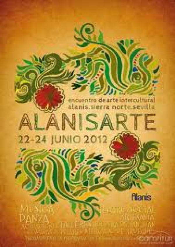 Cartel de Alanisarte, Encuentro de Arte Intercultural en Alanís 