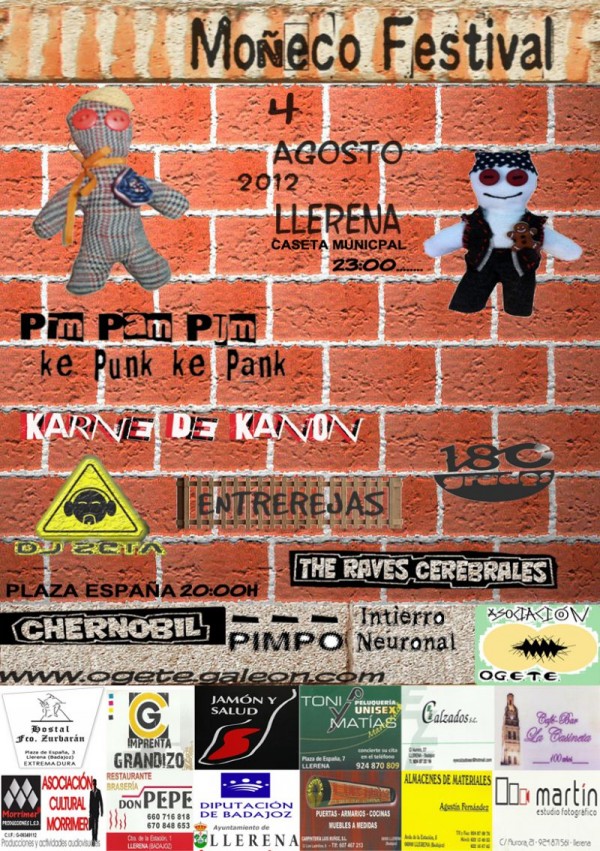 Cartel de “El Día del Muñeco de la Torre” 
