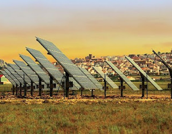Cartel de Visita guiada a la Planta Termosolar de Azuaga