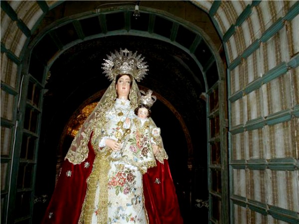 Cartel de Traslado de la Virgen del Ara a su Ermita 