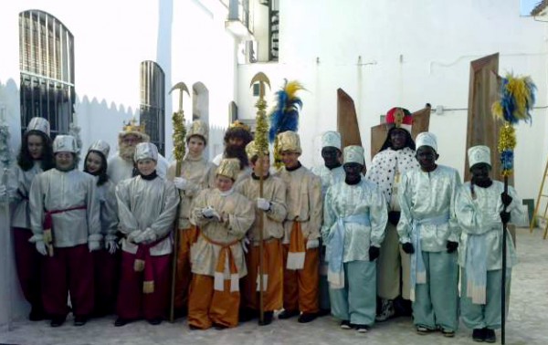 Cartel de Reyes Magos en Azuaga y La Cardenchosa
