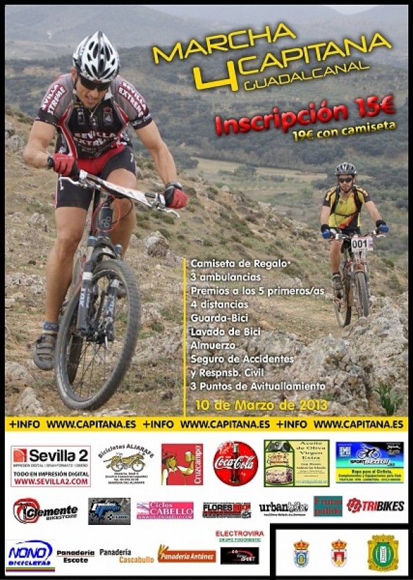 Cartel de 4ª Marcha Capitana de Guadalcanal