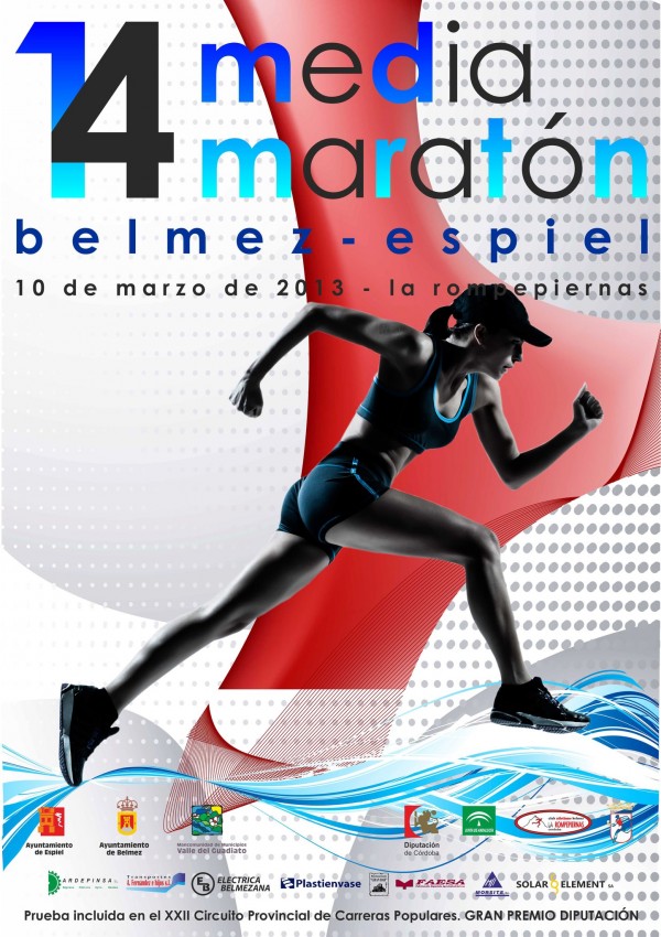 Cartel de 14 Media Maratón Espiel Belmez