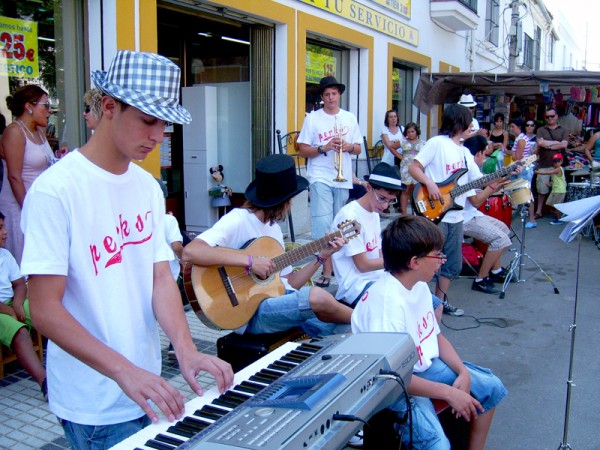 Cartel de XI Jornadas de Música en la Calle en Llerena 