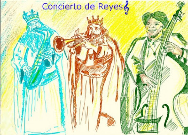 Cartel de Concierto de Reyes - Banda Música de Azuaga