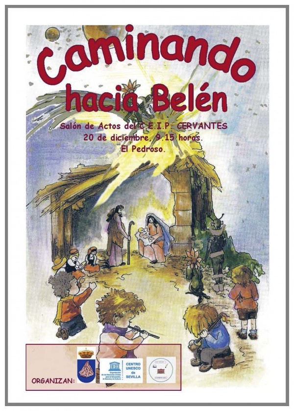 Cartel de “Caminando hacia Belén”- El Pedroso