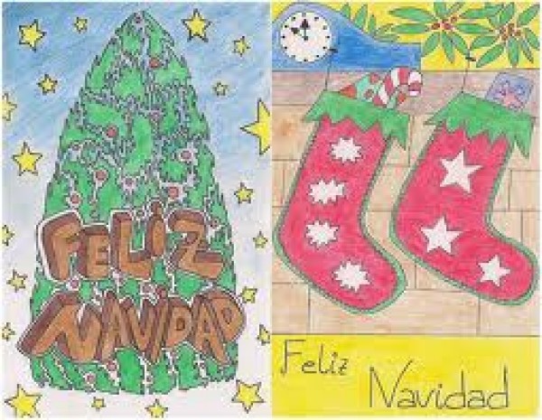 Cartel de XXI Maratón Infantil de Postales Navideñas