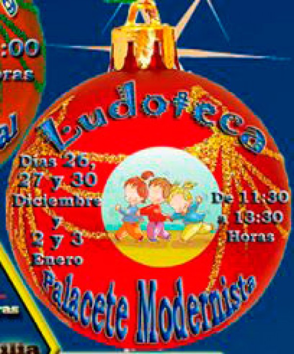 Cartel de Ludoteca en Fuente Obejuna
