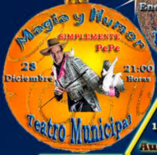 Cartel de Magia y Humor en Fuente Obejuna