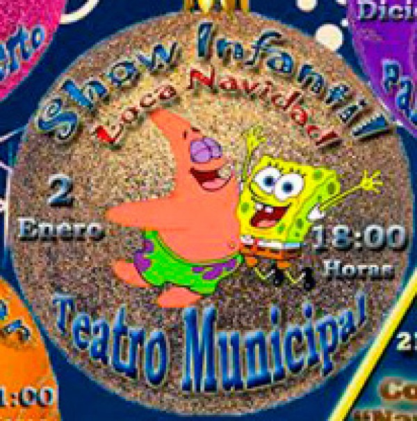 Cartel de Show Infantil en Fuente Obejuna