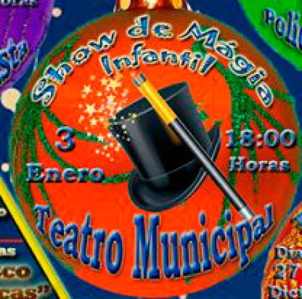 Cartel de Show de Magia Infantil Fuente Obejuna